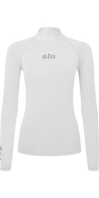 2024 Gill Womens Zenzero Long Sleeve Lycra Vest 5109W - White